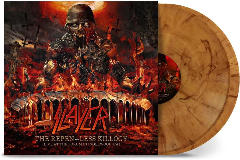 Slayer The Repentless Killogy Vinyl LP Amber Smoke Colour 2024