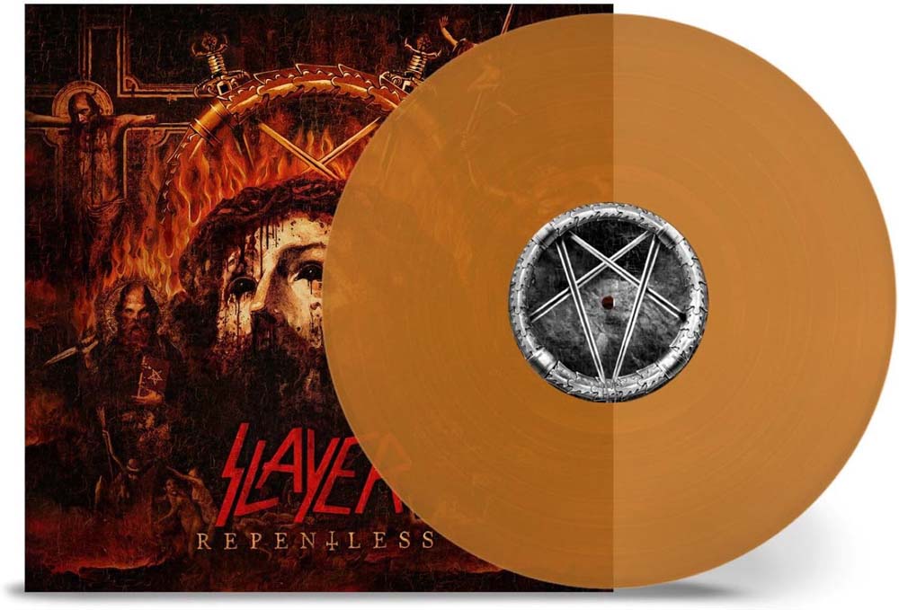 Slayer Repentless Vinyl LP Transparent Yellow Colour Due Out 14/02/25