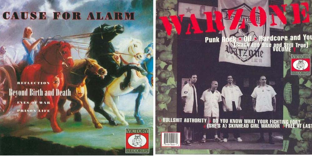 Warzone/Cause For Alarm Split Lp Coloured Vinyl 2017