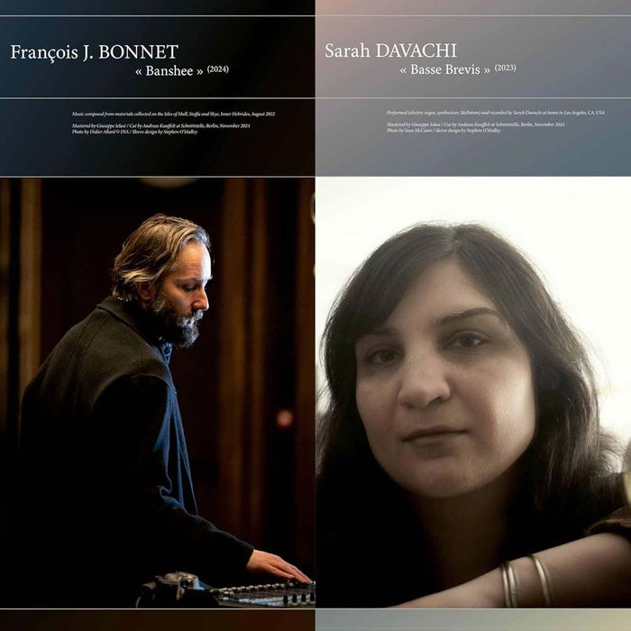 François J. Bonnet & Sarah Davachi Banshee / Basse Brevis Vinyl LP Due Out 21/03/25