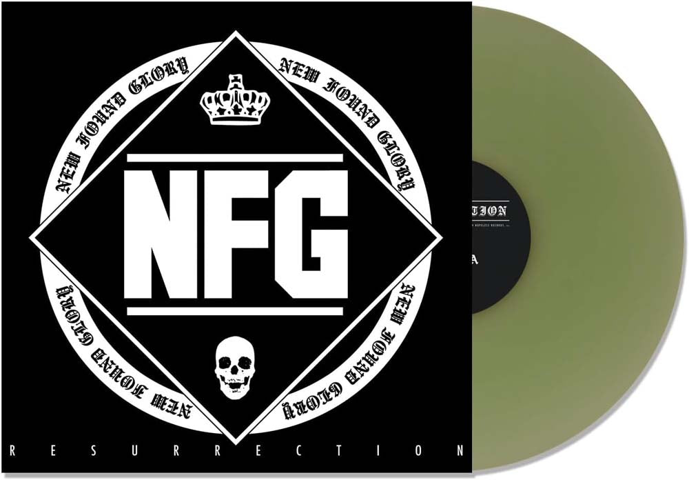 New Found Glory Resurrection Vinyl LP Coke Bottle Green Colour 2024