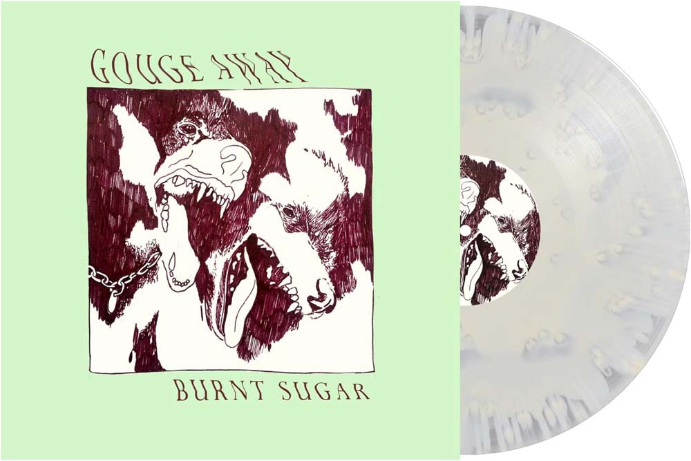 Gouge Away Burnt Sugar Vinyl LP Cloudy Bone Colour 2024