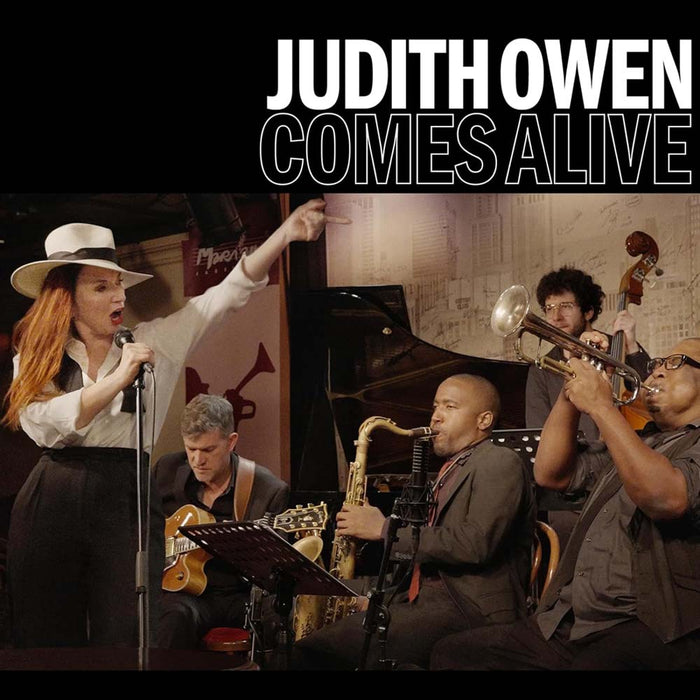 Judith Owen Comes Alive Vinyl LP Due Out 10/05/24