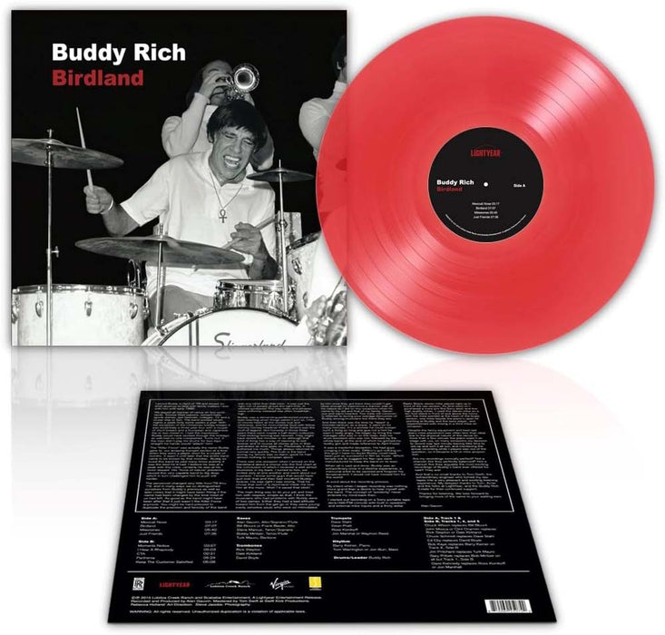 Buddy Rich Birdland Vinyl LP Translucent Red Colour 2024