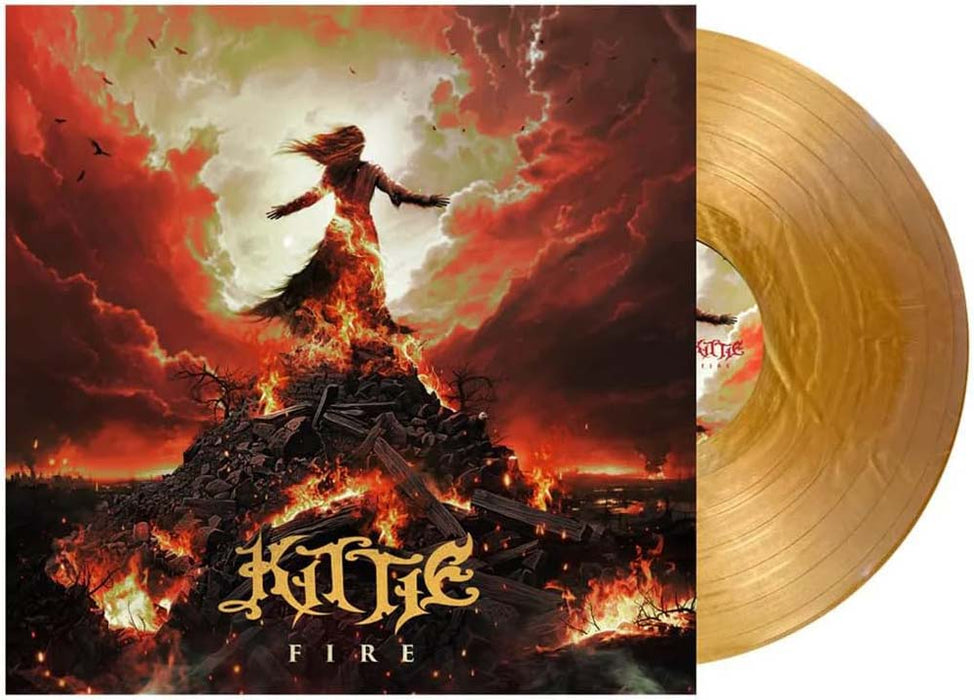 Kittie Fire Vinyl LP Gold Colour 2024