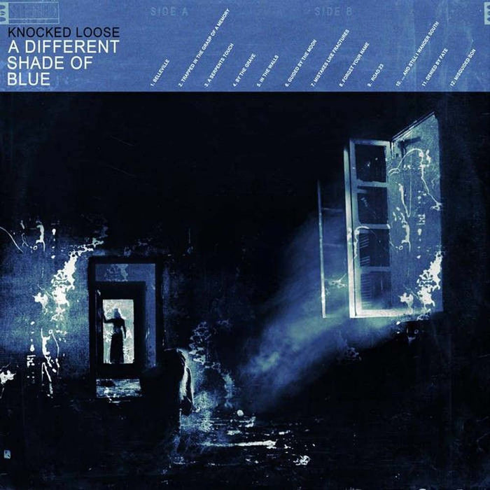 Knocked Loose A Different Shade Of Blue Blue Swirl Vinyl LP 2019