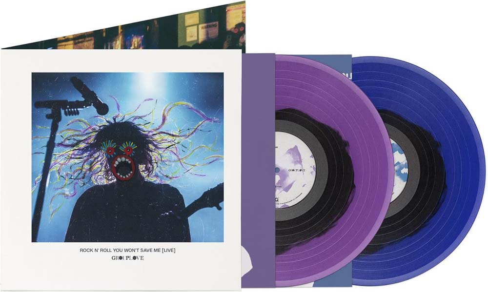 Grouplove Rock N' Roll You Won't Save Me [Live] Vinyl LP Purple/Black +Blue/Black Colour 2025