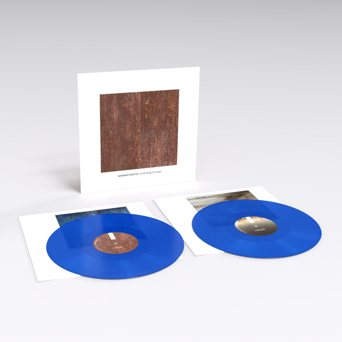 Sandwell District End Beginnings Vinyl LP Transparent Blue Colour 2025