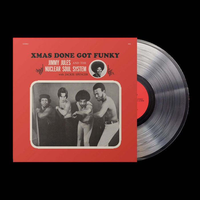 Jimmy Jules & The Nuclear Soul System Xmas Done Got Funky Vinyl LP Indies Crystal Clear Colour 2025