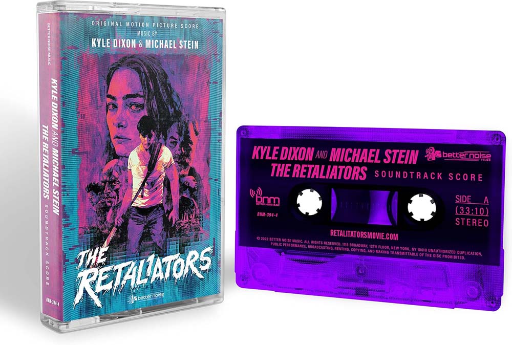 Kyle Dixon & Michael Stein The Retaliators Soundtrack Score Cassette Tape 2024