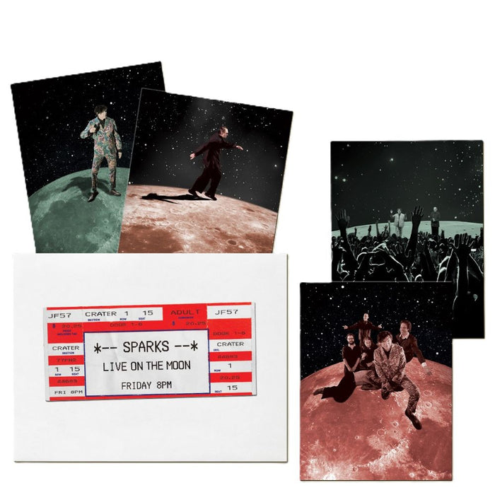 Sparks Sparks Live On The Moon Vinyl LP Moon Silver Marble Colour 2026