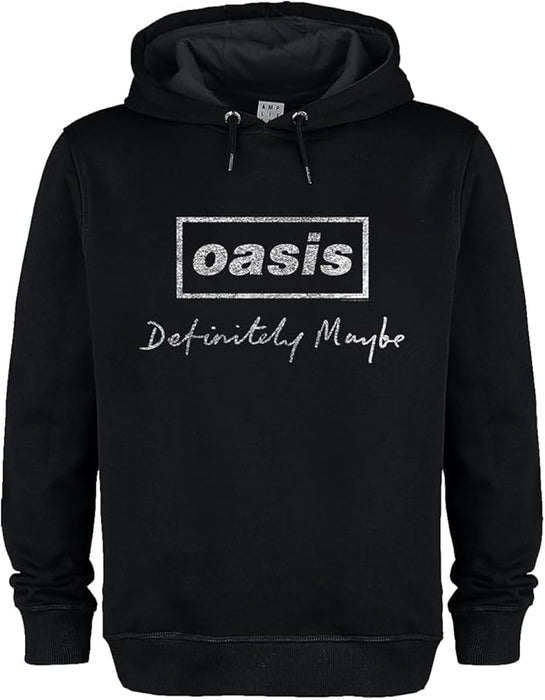 Oasis Definitely Maybe Black Small Hoodie