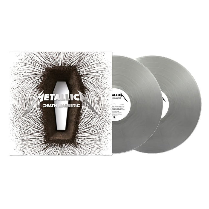Metallica Death Magnetic Vinyl LP Magnetic Silver 2024