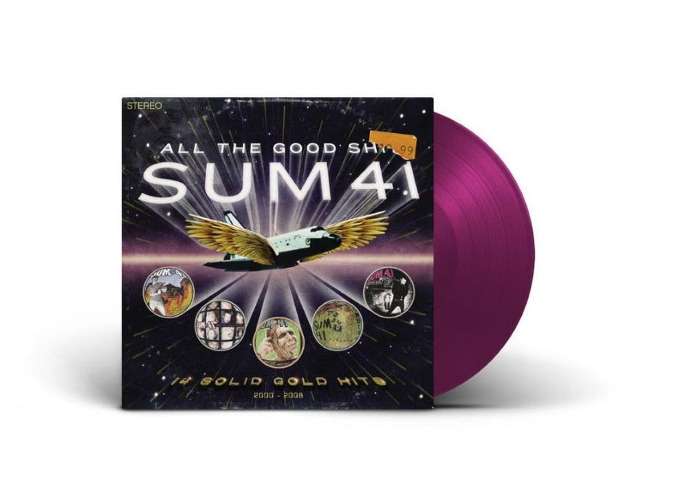 Sum 41 All The Good Sh**: 14 Solid Gold Hits 2000 - 2008 Vinyl LP Purple Colour 2024