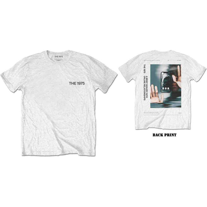 The 1975 ABIIOR Side Face Time White X-Large T-Shirt