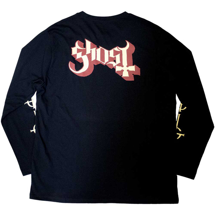 Ghost Papa & Radient Ghouls Black Small T-Shirt