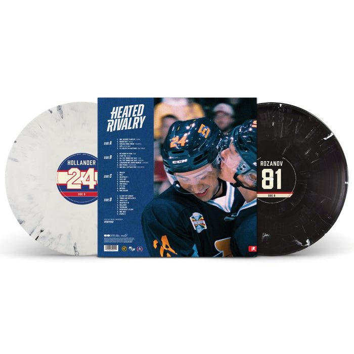 Peter Peter Heated Rivalry (Original Series Soundtrack) Stupid Canadian Wolf Bird Vinyl LP Black and White Marbled Colour Due Out 20/11/26