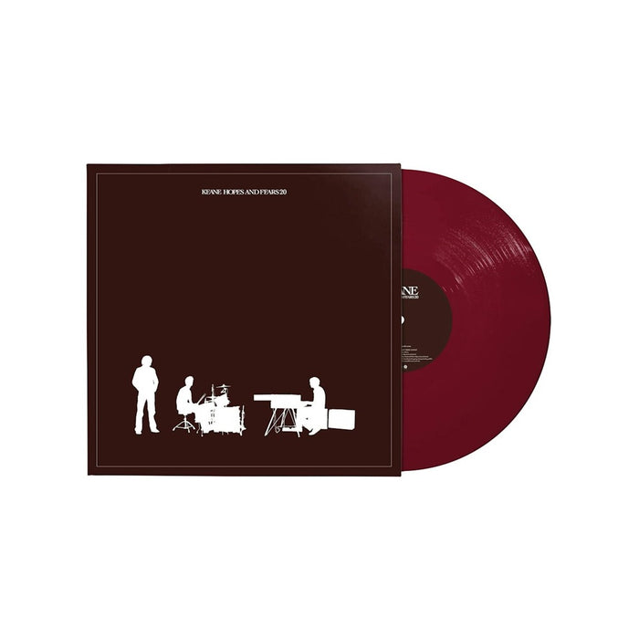 Keane Hopes And Fears Vinyl LP Burgundy Colour 2024