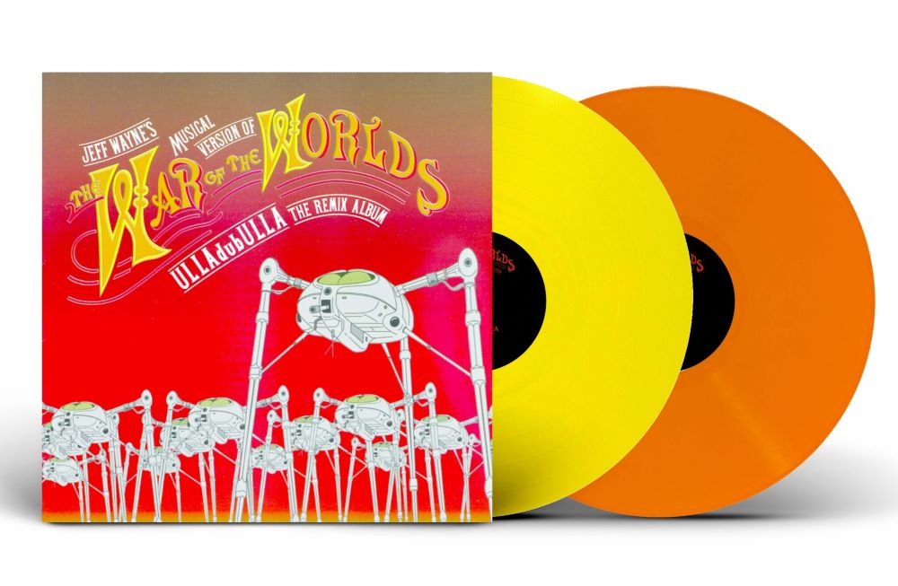 Jeff Wayne ULLAdubULLA Vinyl LP Yellow & Orange Colour 2024
