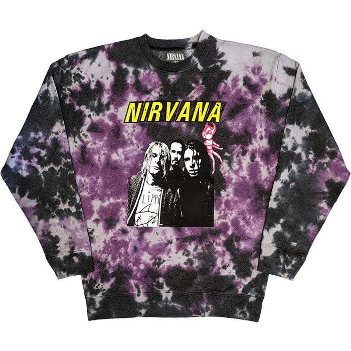 Nirvana Dip Dye Medium Sweatshirt