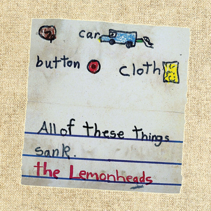 The Lemonheads Car Button Cloth Deluxe Expanded ‘Clothbound’ Edition Vinyl LP Red Colour 2025