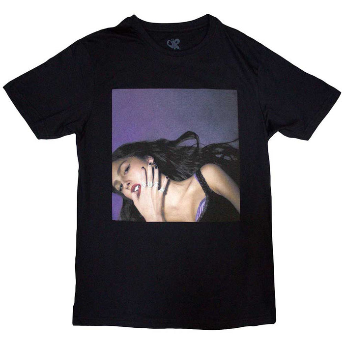 Olivia Rodrigo Guts Album Cover Black Large Unisex T-Shirt