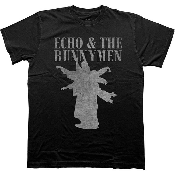 Echo & The Bunnymen Silhouettes Black XL Unisex T-Shirt