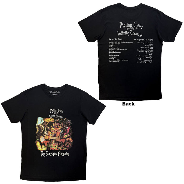 Smashing Pumpkins Mellon Collie Animals Black XX-Large T-Shirt
