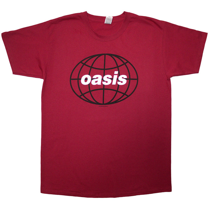 Oasis 1998 World Tour South America Red Small T-Shirt