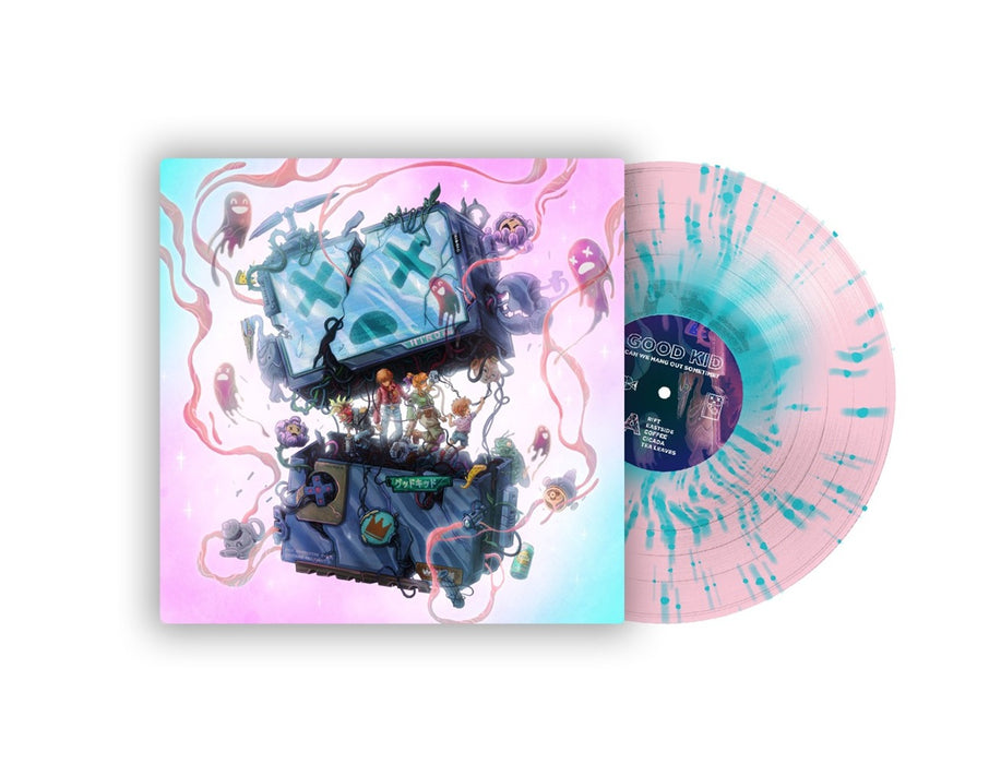 Good Kid Can We Hang Out Sometime? Vinyl LP Deep Turquoise in Pastel Pink Haze Eye Colour 2026