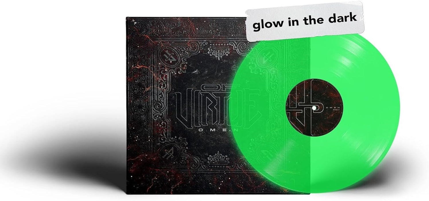 Of Virtue Omen Vinyl LP Glow In The Dark Colour 2024