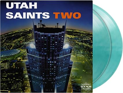 Utah Saints Two Vinyl LP Clear & Turquoise Marble Colour Due Out 25/09/26
