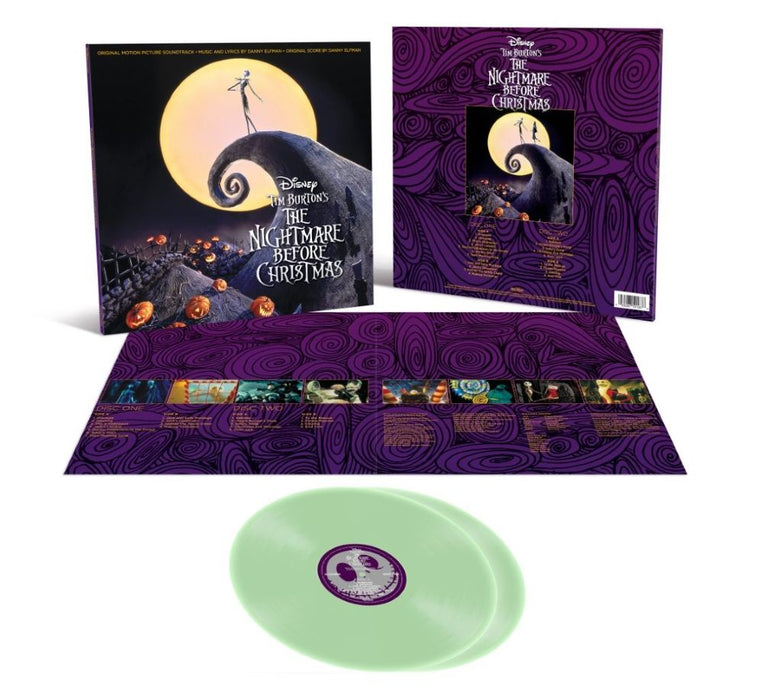 Various Artists The Nightmare Before Christmas Vinyl LP Glow in the Dark Colour 2025