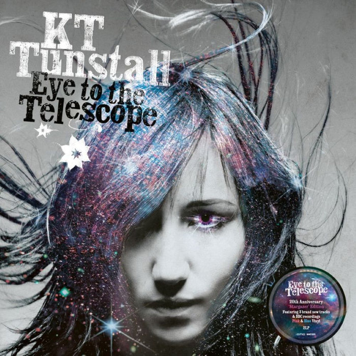 KT Tunstall Eye to the Telescope: Stargazer Edition Vinyl LP Blue & Pink Colour 2025