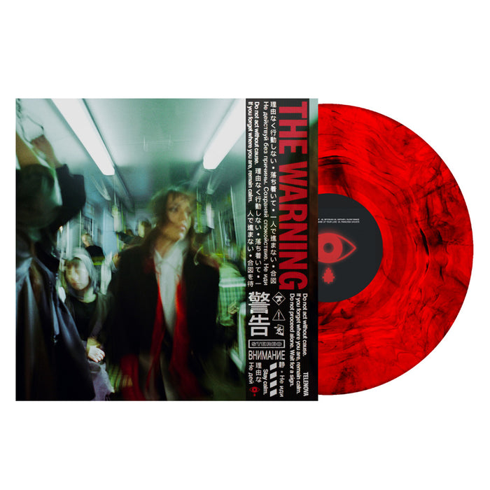 Telenova THE WARNING Vinyl LP Red & Black Marble Colour 2026