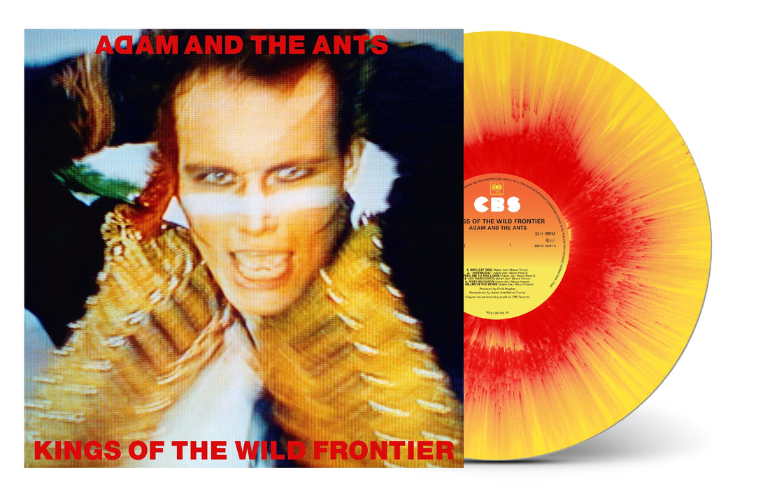 Adam & The Ants Kings Of The Wild Frontier Vinyl LP Sunburst Splatter Colour NAD 2026 Due Out 17/10/26
