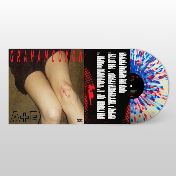 Graham Coxon A+E Vinyl LP Indies Red & Blue Splatter Colour Due Out 04/12/26