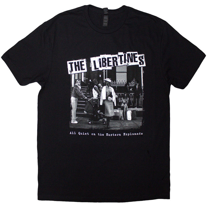 The Libertines All Quiet On The ... Album Black & White Medium T-Shirt