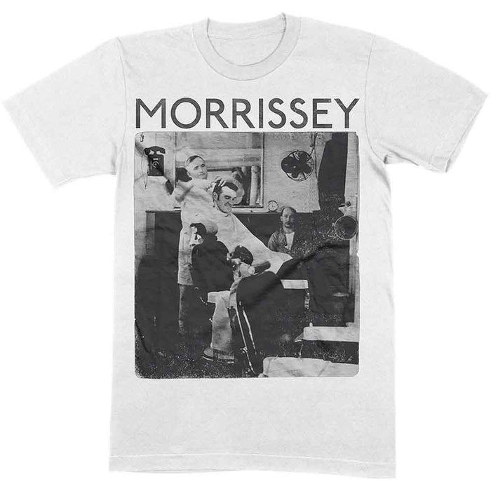 Morrissey Barber Shop White Large T-Shirt