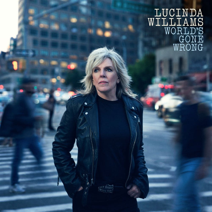 Lucinda Williams World's Gone Wrong Vinyl LP Indies Sky Blue Colour Due Out 23/01/26