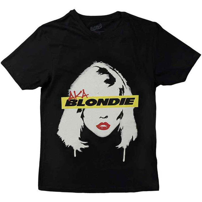 Blondie AKA Eyestrip Black XX-Large T-Shirt