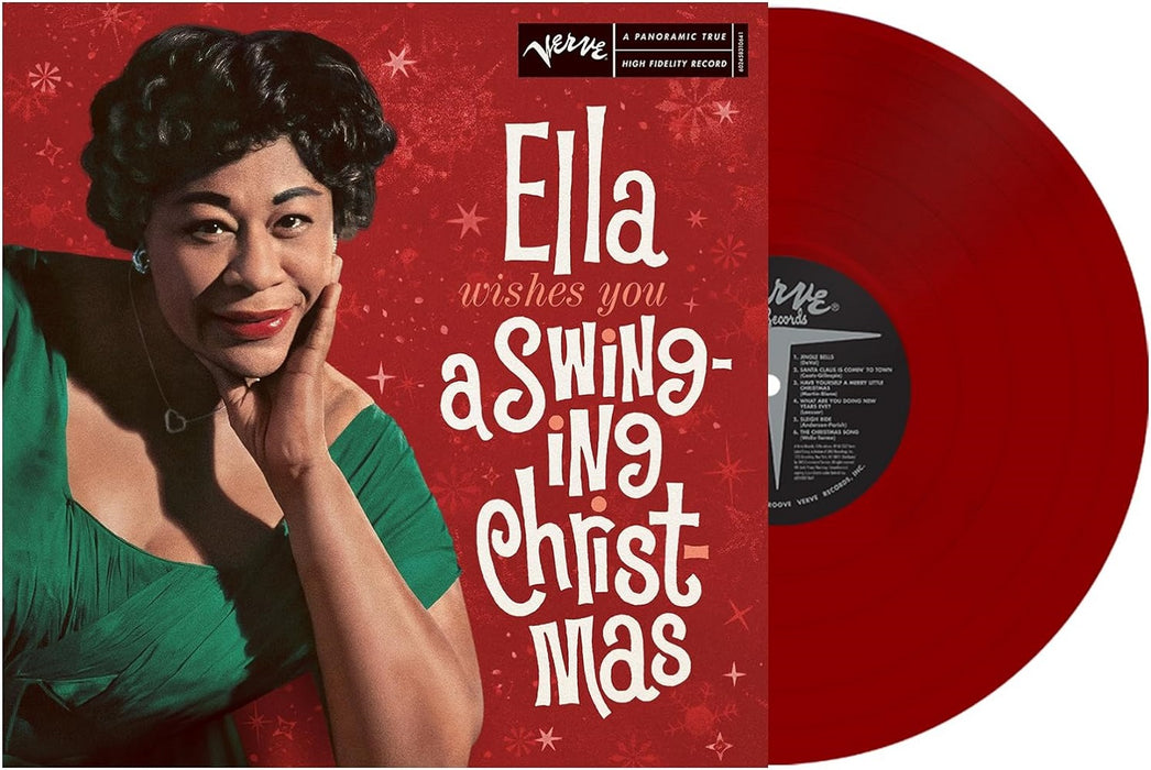 Ella Fitzgerald Ella Wishes You A Swinging Christmas Vinyl LP Red Colour 2023