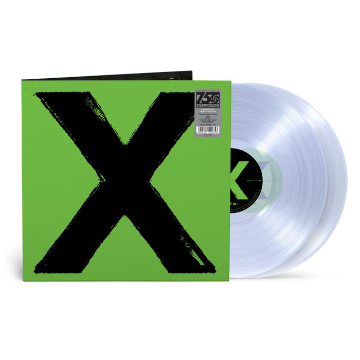 Ed Sheeran X Vinyl LP Crystal Clear Colour 2023