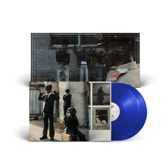Ezra Collective Here Because of Hope Vinyl LP Transparent Ocean Blue Colour Due Out 18/09/26