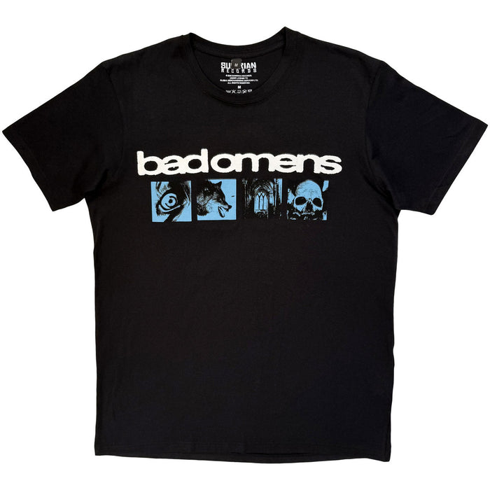 Bad Omens Specter Collage Black Small T-Shirt