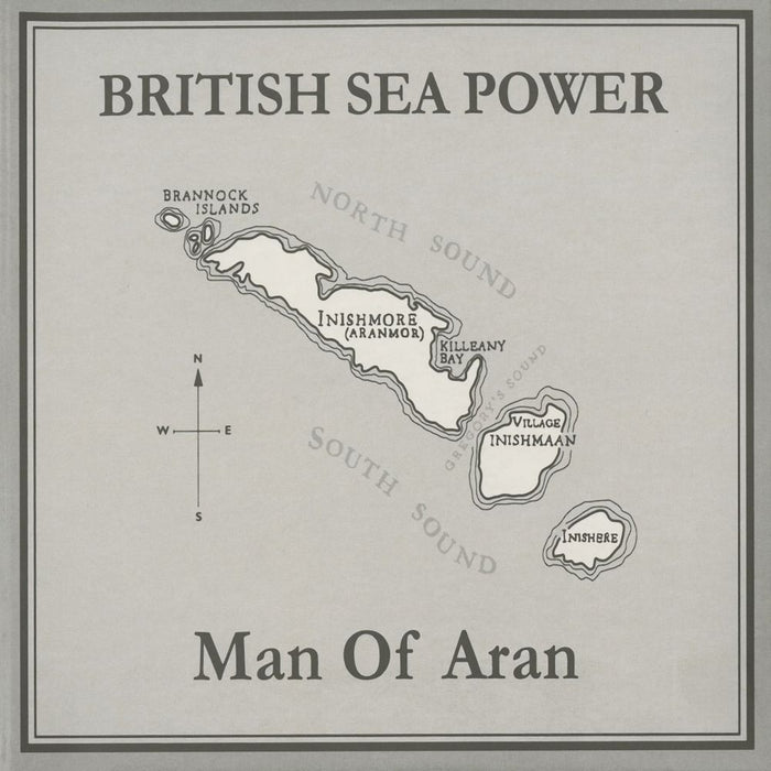 Sea Power Man Of Aran Vinyl LP Yellow & Blue Colour 2023