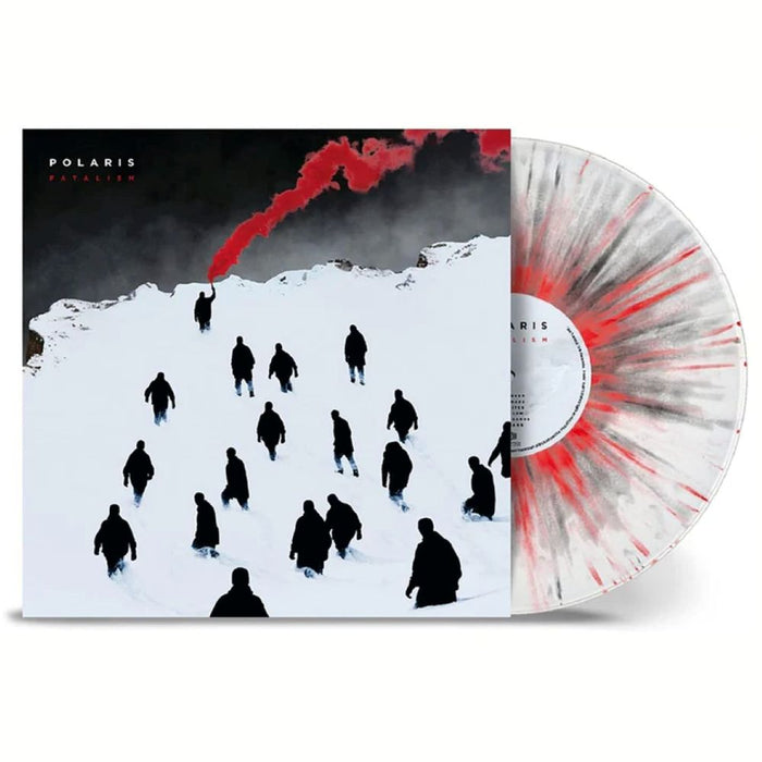 Polaris Fatalism Vinyl LP White with Red & Black Splatter Colour 2025