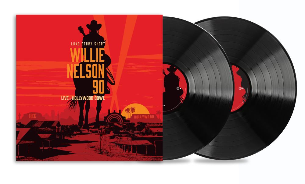 Willie Nelson Long Story Short: Willie Nelson 90 Live At The Hollywood Bowl Vinyl LP 2023