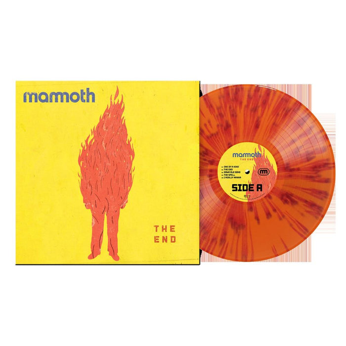 Mammoth The End Vinyl LP Orange & Red Splatter Colour 2025