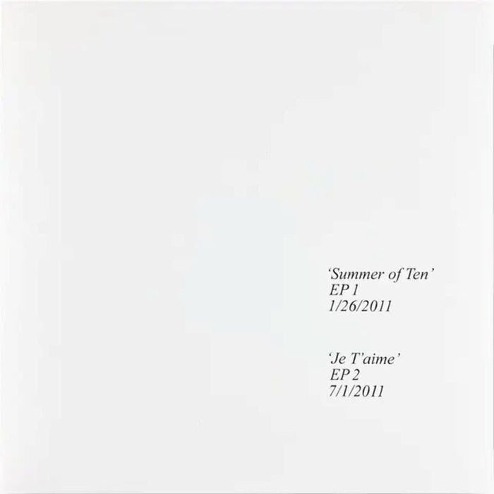 Porches Summer Of Ten / Je T'Aime Vinyl LP Hot Pink Colour 2025